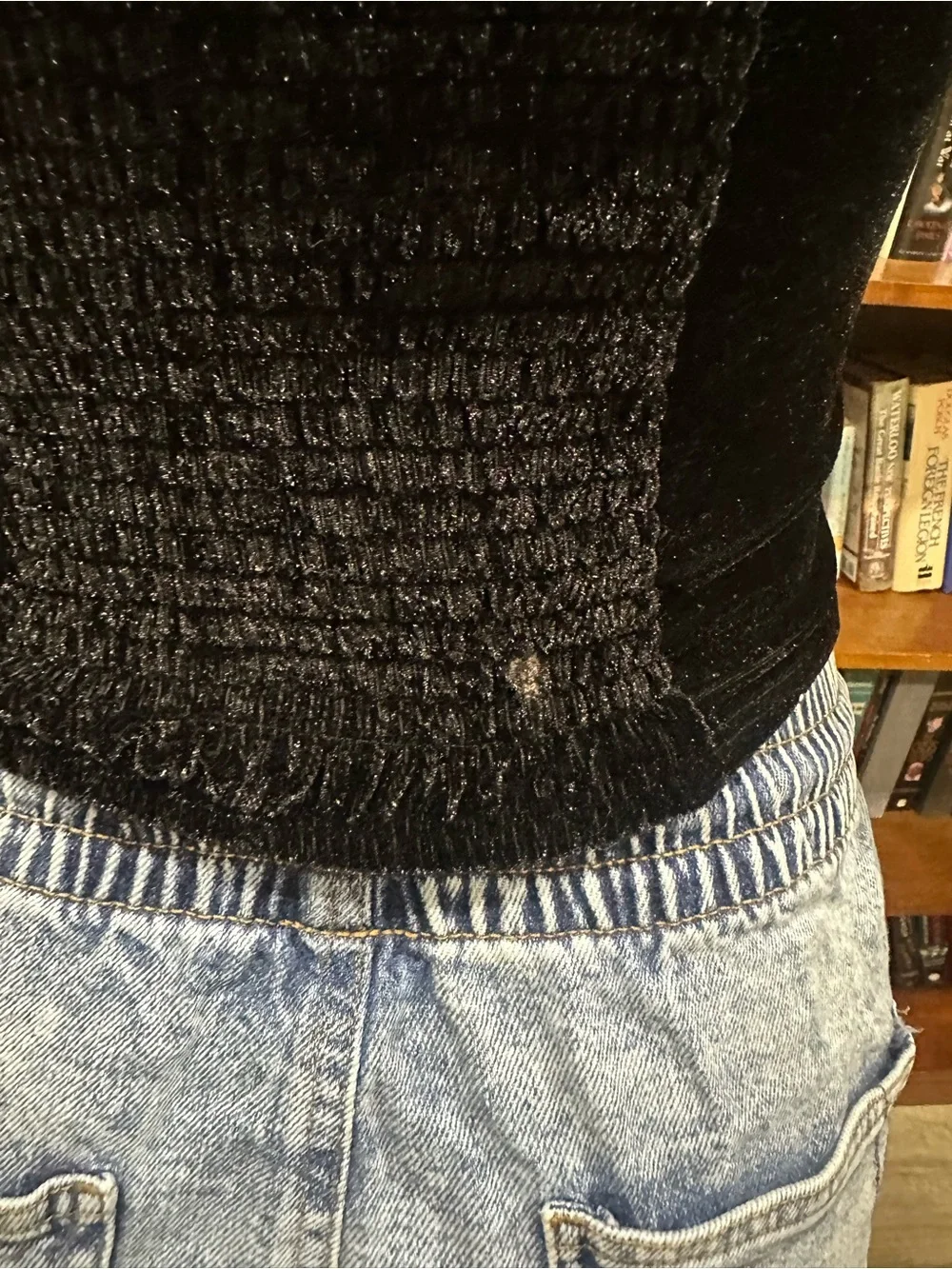 Wet Seal black velvet